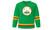 Load image into Gallery viewer, Mashramani Original Hockey Jersey in Emerald Green, front view – custom name and number
