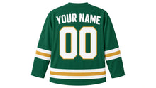 Load image into Gallery viewer, Melbourne Original Hockey Jersey in Green, back view with your name and number