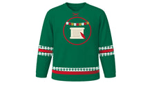 Load image into Gallery viewer, Mexican Constitution Day Original Hockey Jersey in Mexican Green, front view – custom name and number