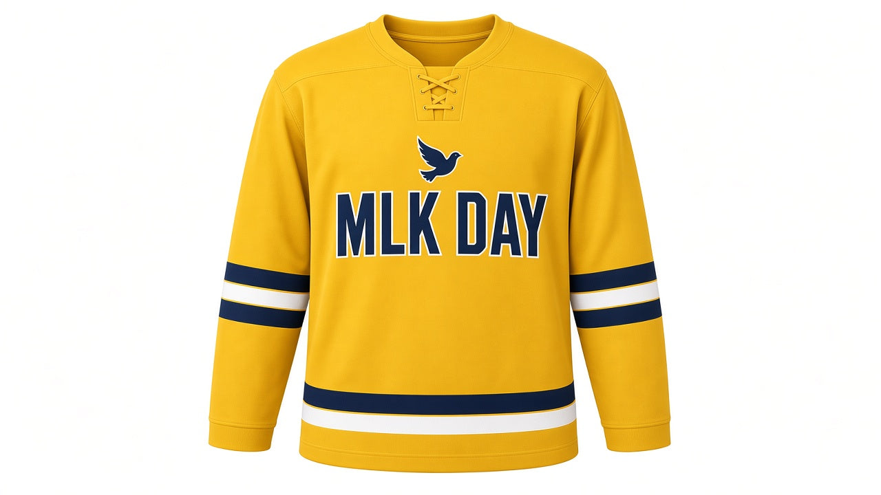 MLK Day Hockey Jersey – Custom Name & Number | 1life2live – 1life2live ...