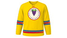 Load image into Gallery viewer, Moldovan Independence Day Original Hockey Jersey in Yellow, front view – custom name and number