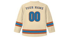Load image into Gallery viewer, Mombasa Original Hockey Jersey in Coral Sand, back view with your name and number