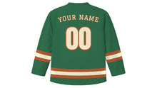 Load image into Gallery viewer, Mombasa Original Hockey Jersey in Mangrove Green, back view with your name and number
