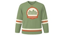 Load image into Gallery viewer, Monterrey Original Hockey Jersey in Mountain Sage, front view – custom name and number