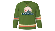 Load image into Gallery viewer, Montevideo Original Hockey Jersey in Mate Green, front view – custom name and number