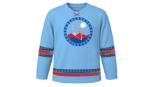 Load image into Gallery viewer, Naadam Original Hockey Jersey in Sky Blue, front view – custom name and number
