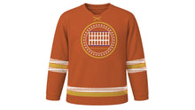 Load image into Gallery viewer, Natale di Roma Original Hockey Jersey in Terracotta, front view – custom name and number
