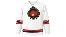 Load image into Gallery viewer, Nebuta Matsuri Original Hockey Jersey in White, front view – custom name and number