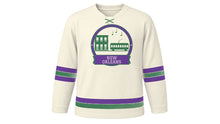 Load image into Gallery viewer, New Orleans Original Hockey Jersey in Magnolia Cream, front view – custom name and number