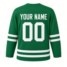 Load image into Gallery viewer, Nigeria Independence Day Original Hockey Jersey in Green, back view with your name and number