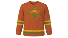 Load image into Gallery viewer, Nuakhai Original Hockey Jersey in Terracotta, front view – custom name and number