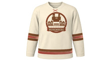 Load image into Gallery viewer, Nuremberg Original Hockey Jersey in Old Town Cream, front view – custom name and number