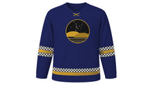 Load image into Gallery viewer, Nyepi Original Hockey Jersey in Night Indigo, front view – custom name and number