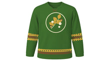 Load image into Gallery viewer, Oak Apple Day Original Hockey Jersey in Oak Green, front view – custom name and number