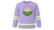 Load image into Gallery viewer, Ostara Original Hockey Jersey in Lavender, front view – custom name and number