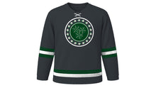 Load image into Gallery viewer, Pakistan Independence Day Original Hockey Jersey in Charcoal, front view – custom name and number