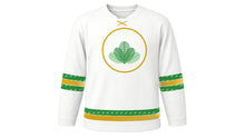 Load image into Gallery viewer, Palm Sunday Original Hockey Jersey in White, front view – custom name and number