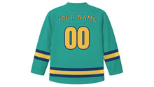 Load image into Gallery viewer, Penang Original Hockey Jersey in Straits Teal, back view with your name and number