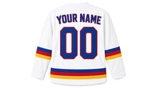 Load image into Gallery viewer, Philippines Original Hockey Jersey in White, back view with your name and number