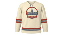 Load image into Gallery viewer, Philadelphia Original Hockey Jersey in Parchment, front view – custom name and number
