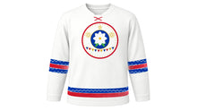 Load image into Gallery viewer, Philippine Independence Day Original Hockey Jersey in White, front view – custom name and number
