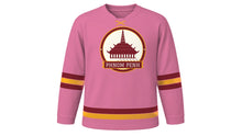Load image into Gallery viewer, Phnom Penh Original Hockey Jersey in Lotus Pink, front view – custom name and number