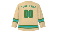 Load image into Gallery viewer, Phoenix Original Hockey Jersey in Desert Sand, back view with your name and number