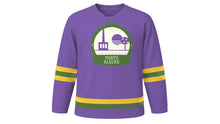 Load image into Gallery viewer, Porto Alegre Original Hockey Jersey in Jacaranda Violet, front view – custom name and number