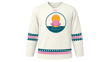Load image into Gallery viewer, Poson Poya Original Hockey Jersey in Moonlight White, front view – custom name and number