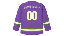Load image into Gallery viewer, Pretoria Original Hockey Jersey in Jacaranda Purple, back view with your name and number