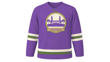 Load image into Gallery viewer, Pretoria Original Hockey Jersey in Jacaranda Purple, front view – custom name and number