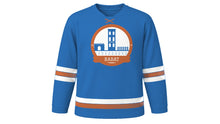 Load image into Gallery viewer, Rabat Original Hockey Jersey in Kasbah Blue, front view – custom name and number