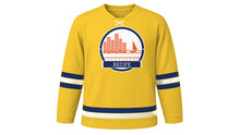 Load image into Gallery viewer, Recife Original Hockey Jersey in Carnival Yellow, front view – custom name and number