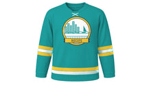 Load image into Gallery viewer, Recife Original Hockey Jersey in Reef Teal, front view – custom name and number