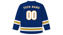 Load image into Gallery viewer, Republic Day India Original Hockey Jersey in Navy, back view with your name and number