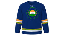 Load image into Gallery viewer, Republic Day India Original Hockey Jersey in Navy, front view – custom name and number