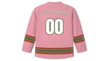 Load image into Gallery viewer, Salt Lake City Original Hockey Jersey in Pink Salt, back view with your name and number