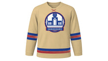Load image into Gallery viewer, Samarkand Original Hockey Jersey in Silk Road Sand, front view – custom name and number
