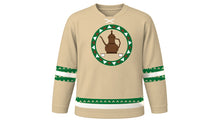 Load image into Gallery viewer, Saudi National Day Original Hockey Jersey in Desert Sand, front view – custom name and number