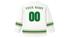 Load image into Gallery viewer, Saudi National Day Original Hockey Jersey in White, back view with your name and number