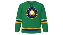 Load image into Gallery viewer, Shab-e-Barat Original Hockey Jersey in Emerald Green, front view – custom name and number