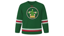Load image into Gallery viewer, Shogatsu Original Hockey Jersey in Pine Green, front view – custom name and number