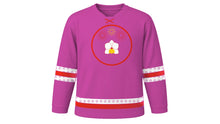 Load image into Gallery viewer, Singapore National Day Original Hockey Jersey in Orchid Pink, front view – custom name and number