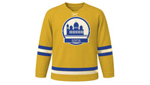 Load image into Gallery viewer, Sofia Original Hockey Jersey in Golden Dome, front view – custom name and number