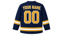 Load image into Gallery viewer, Sydney Original Hockey Jersey in Navy, back view with your name and number