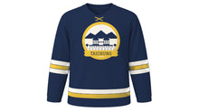 Load image into Gallery viewer, Taichung Original Hockey Jersey in Night Market Navy, front view – custom name and number