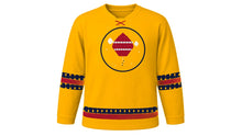 Load image into Gallery viewer, Tazaungdaing Original Hockey Jersey in Amber, front view – custom name and number