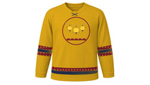 Load image into Gallery viewer, Thadingyut Original Hockey Jersey in Gold, front view – custom name and number