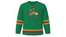 Load image into Gallery viewer, Thrissur Pooram Original Hockey Jersey in Emerald, front view – custom name and number