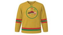 Load image into Gallery viewer, Thrissur Pooram Original Hockey Jersey in Gold, front view – custom name and number